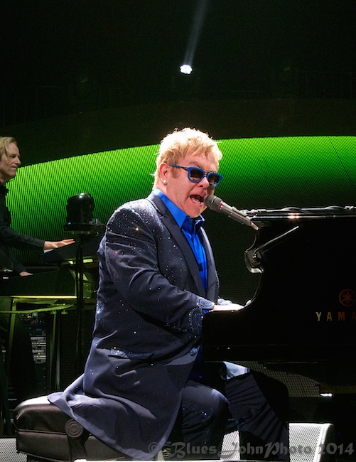Elton John, Moda Center, Rose Quarter, photo by John Alcala