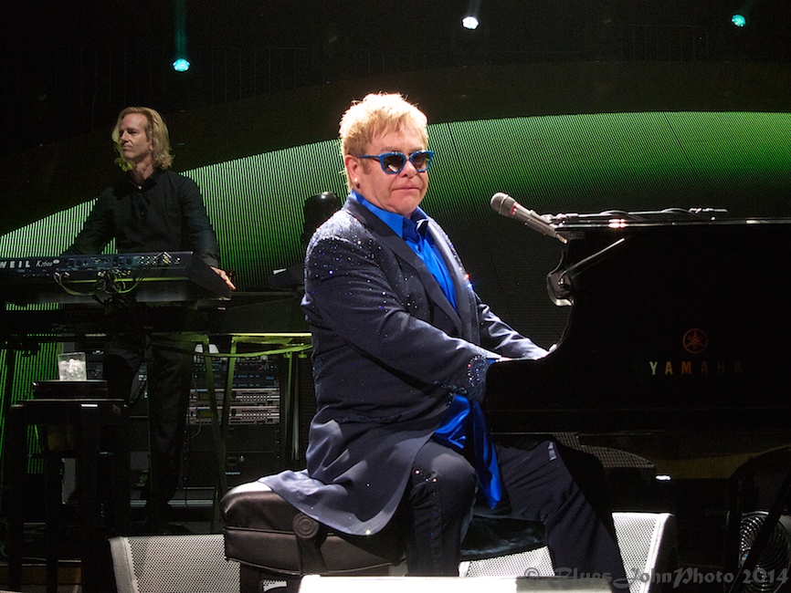 Elton John, Moda Center, Rose Quarter, photo by John Alcala