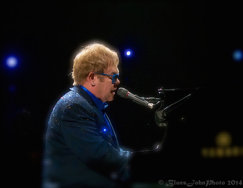 Elton John, Moda Center, Rose Quarter, photo by John Alcala