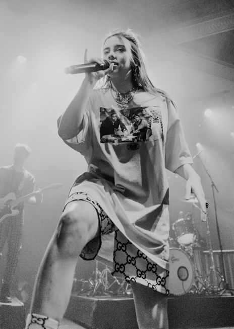 Billie Eilish, Crystal Ballroom, photo by Sydnie Kobza