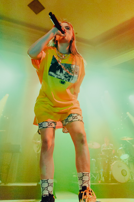 Billie Eilish, Crystal Ballroom, photo by Sydnie Kobza