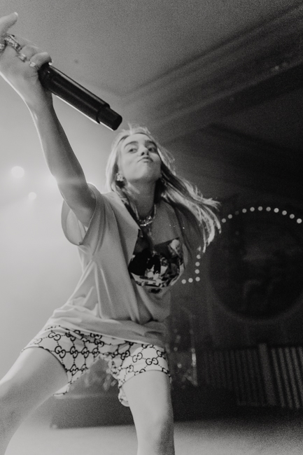 Billie Eilish, Crystal Ballroom, photo by Sydnie Kobza
