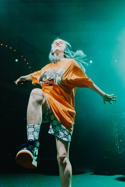 Billie Eilish, Crystal Ballroom, photo by Sydnie Kobza
