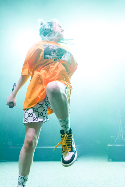 Billie Eilish, Crystal Ballroom, photo by Sydnie Kobza