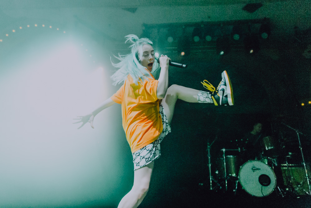 Billie Eilish, Crystal Ballroom, photo by Sydnie Kobza