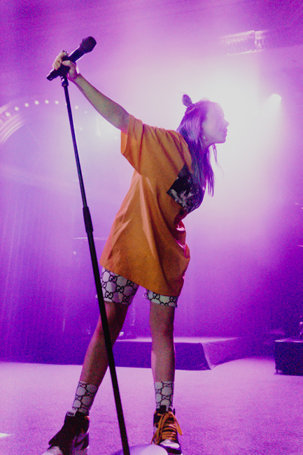 Billie Eilish, Crystal Ballroom, photo by Sydnie Kobza