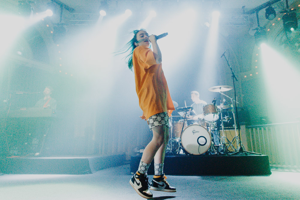 Billie Eilish, Crystal Ballroom, photo by Sydnie Kobza