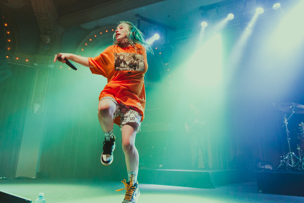 Billie Eilish, Crystal Ballroom, photo by Sydnie Kobza