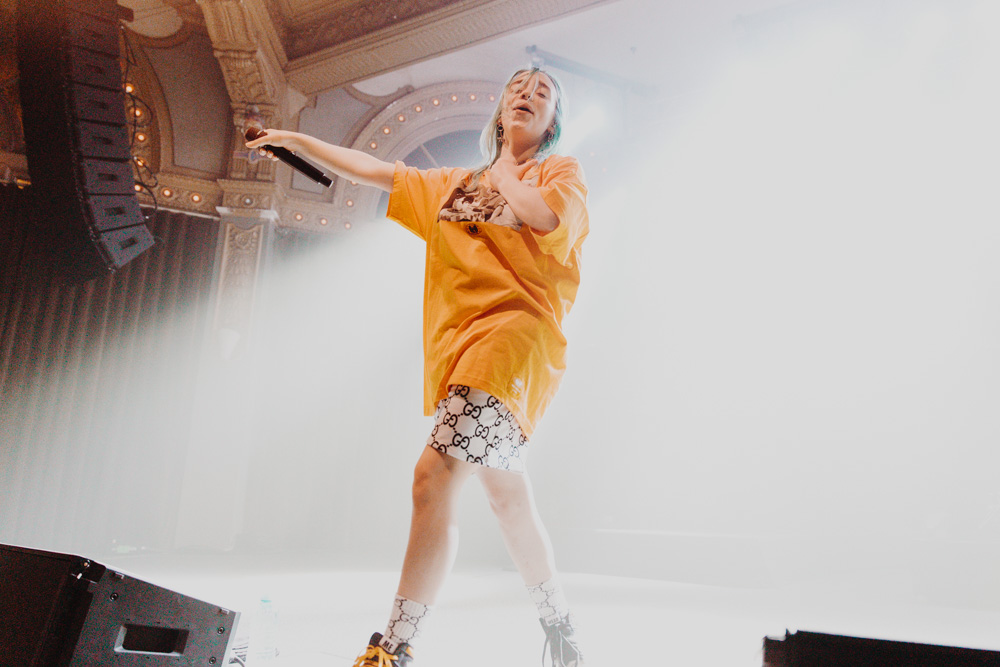 Billie Eilish, Crystal Ballroom, photo by Sydnie Kobza