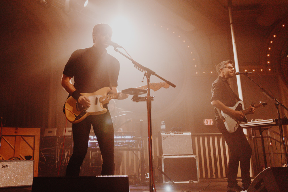 Death Cab for Cutie, Ben Gibbard, Dave Depper, Crystal Ballroom, 94.7 FM, photo by Sydnie Kobza