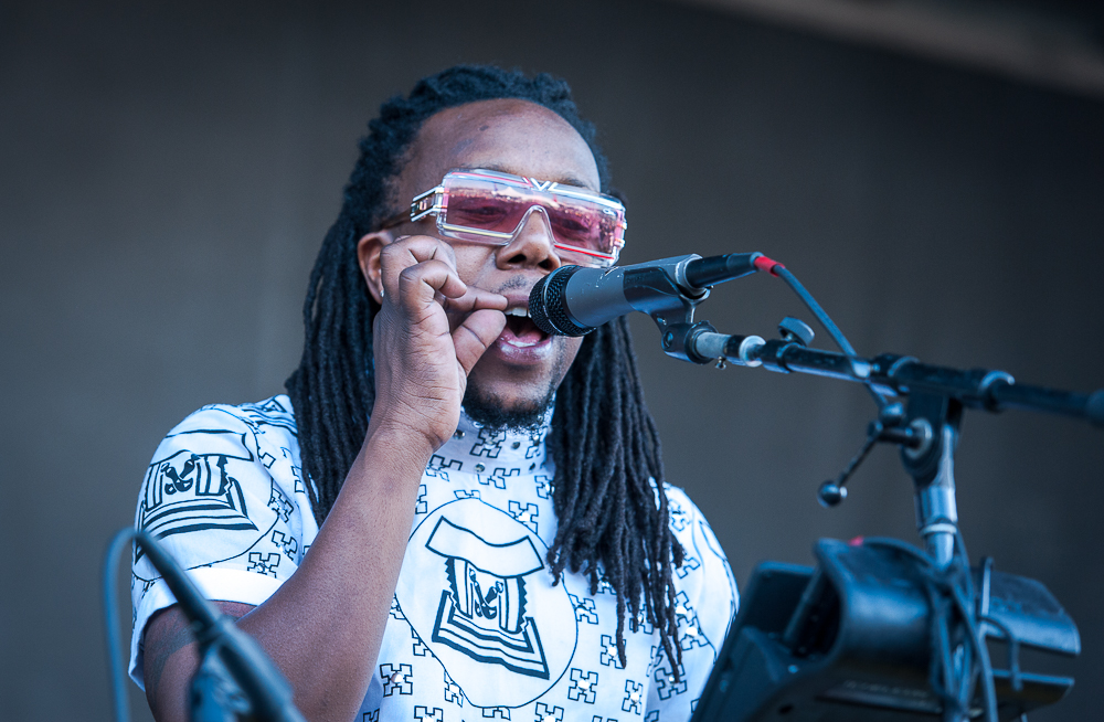Shabazz Palaces, Project Pabst, Zidell Yards, photo by Ronit Fahl